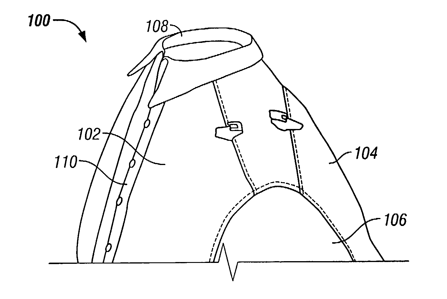 Wrinkle free garment and method of manufacture