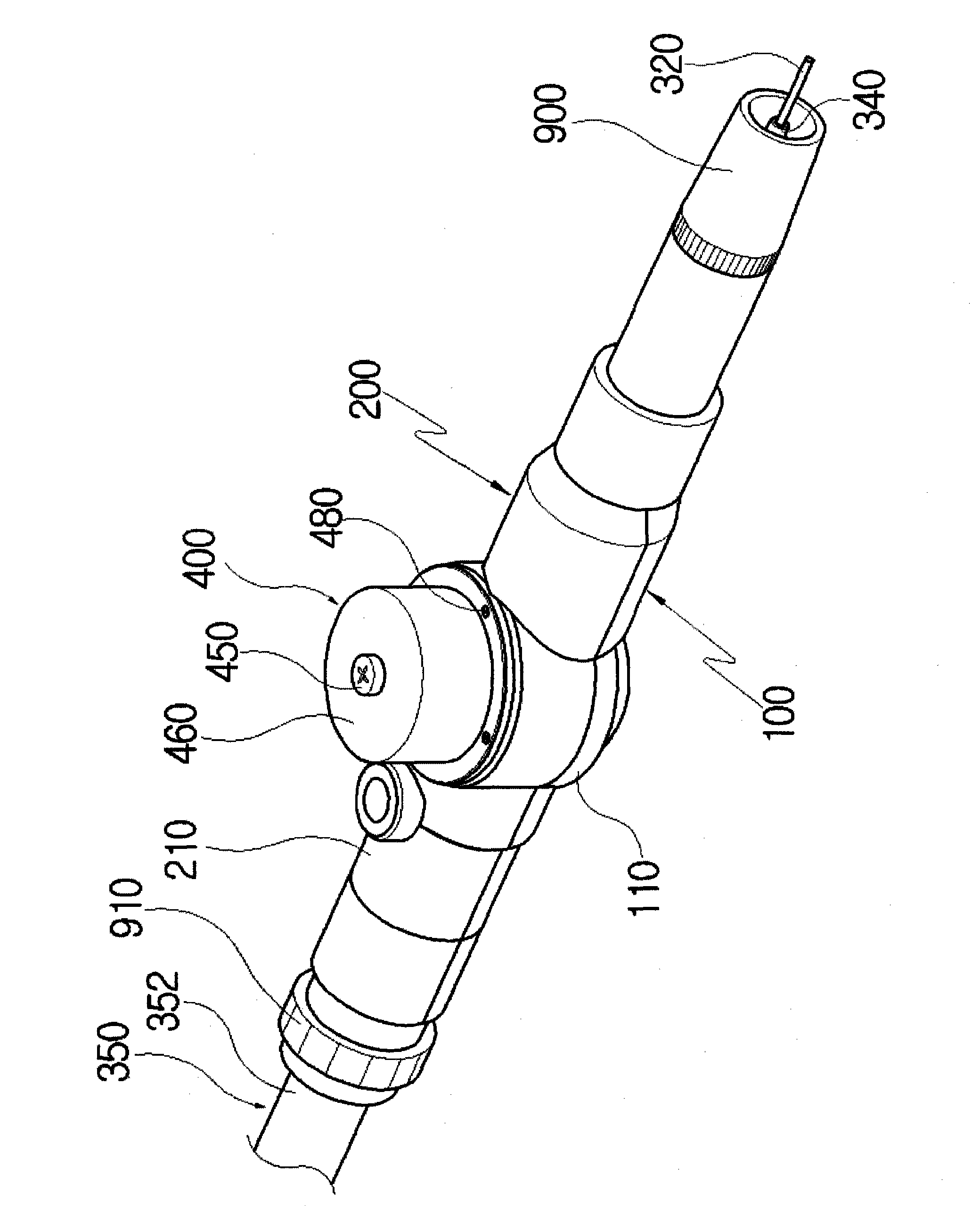 Weaving torch device for auto wellding