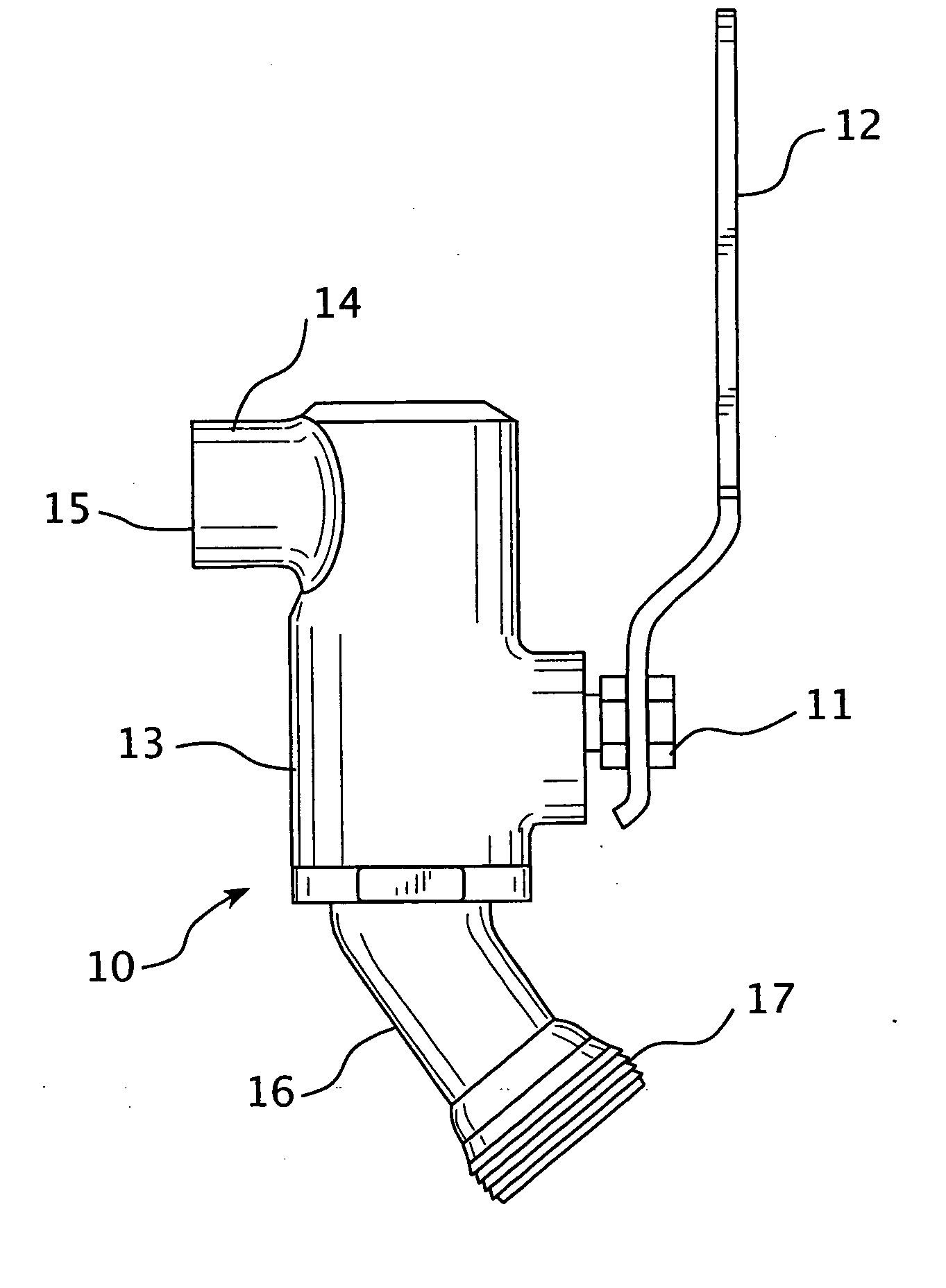 Hose end lever controlled ball spigot valve