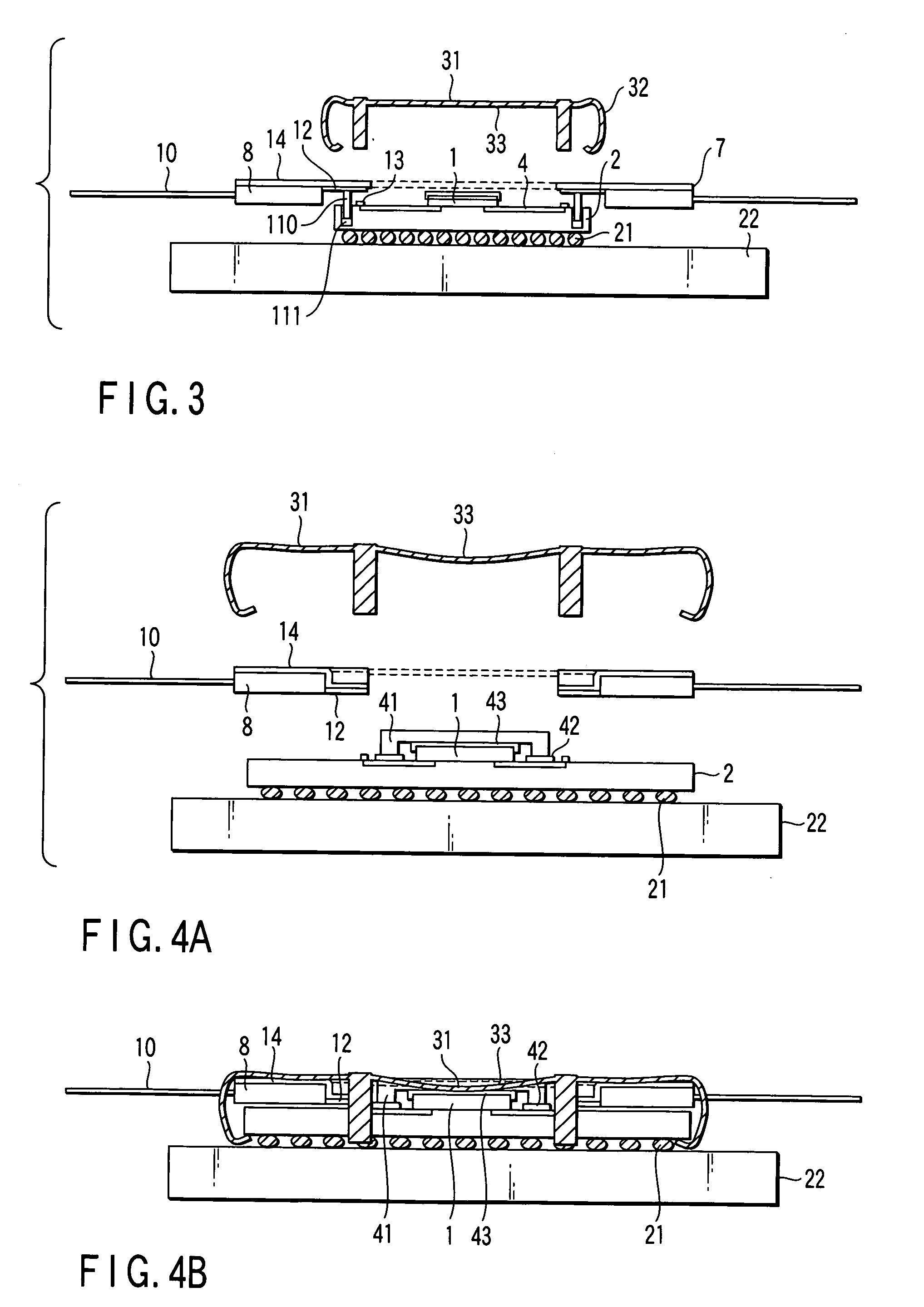 LSI package equipped with interface module, interface module and connection holding mechanism