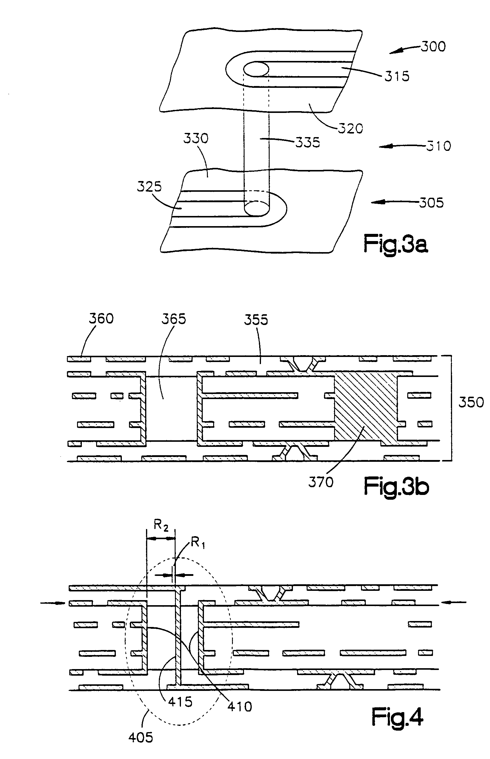 Coaxial via structure for optimizing signal transmission in multiple layer electronic device carriers