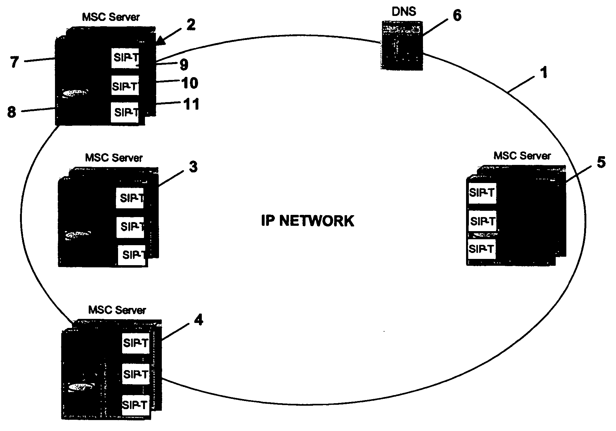 Communication method, network element, and system including at least two network elements each having at least one endpoint for transmitting or receiving traffic information