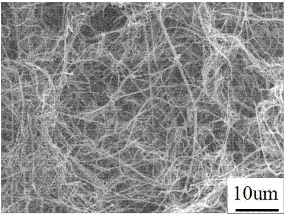 Micron fiber three-dimensional framework/polymer nanofiber composite filter material and preparation method thereof