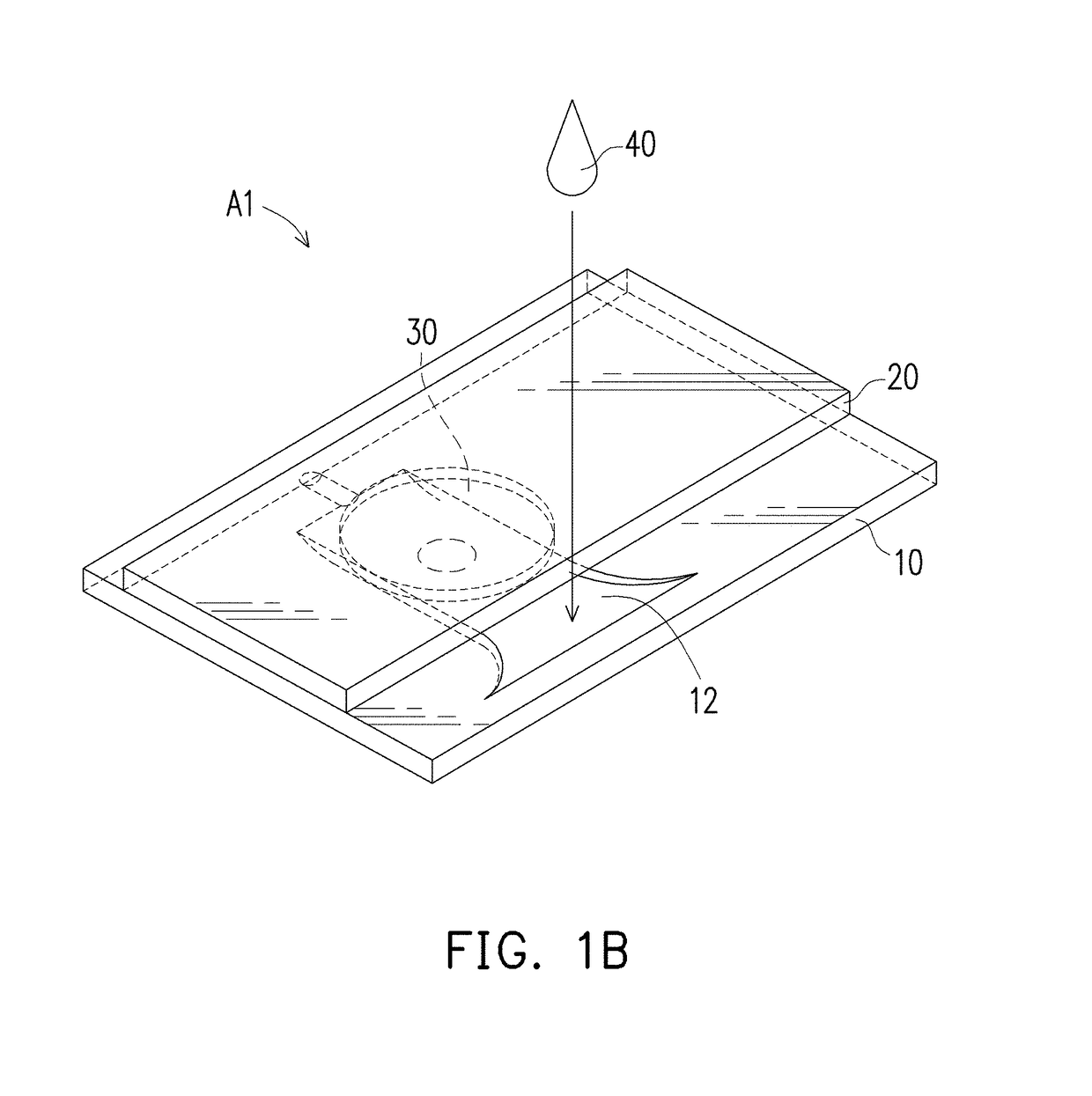 Testing equipment with magnifying function