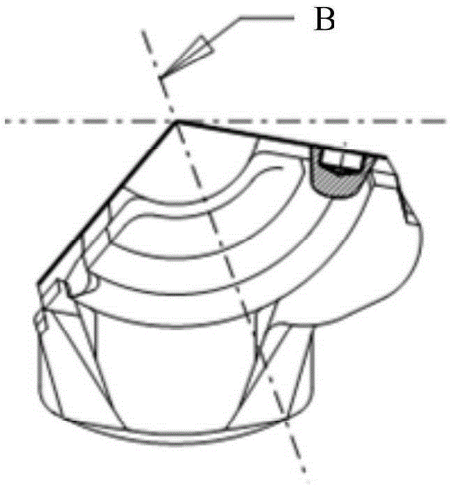 Datum plane and hole processing clamp for tricone bit legs