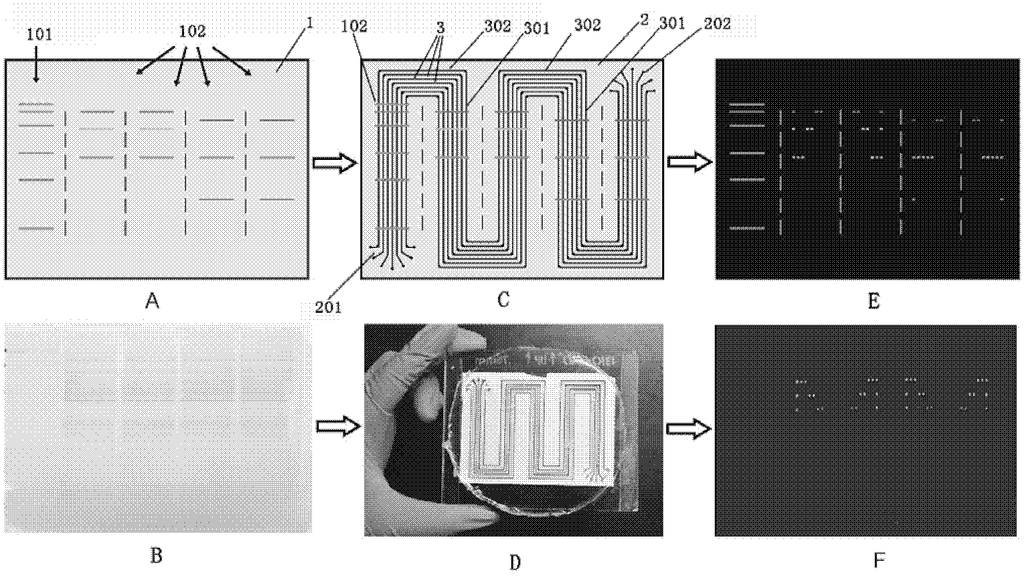 Multiphase microfluidic immunoblotting chip, and preparation method and application thereof
