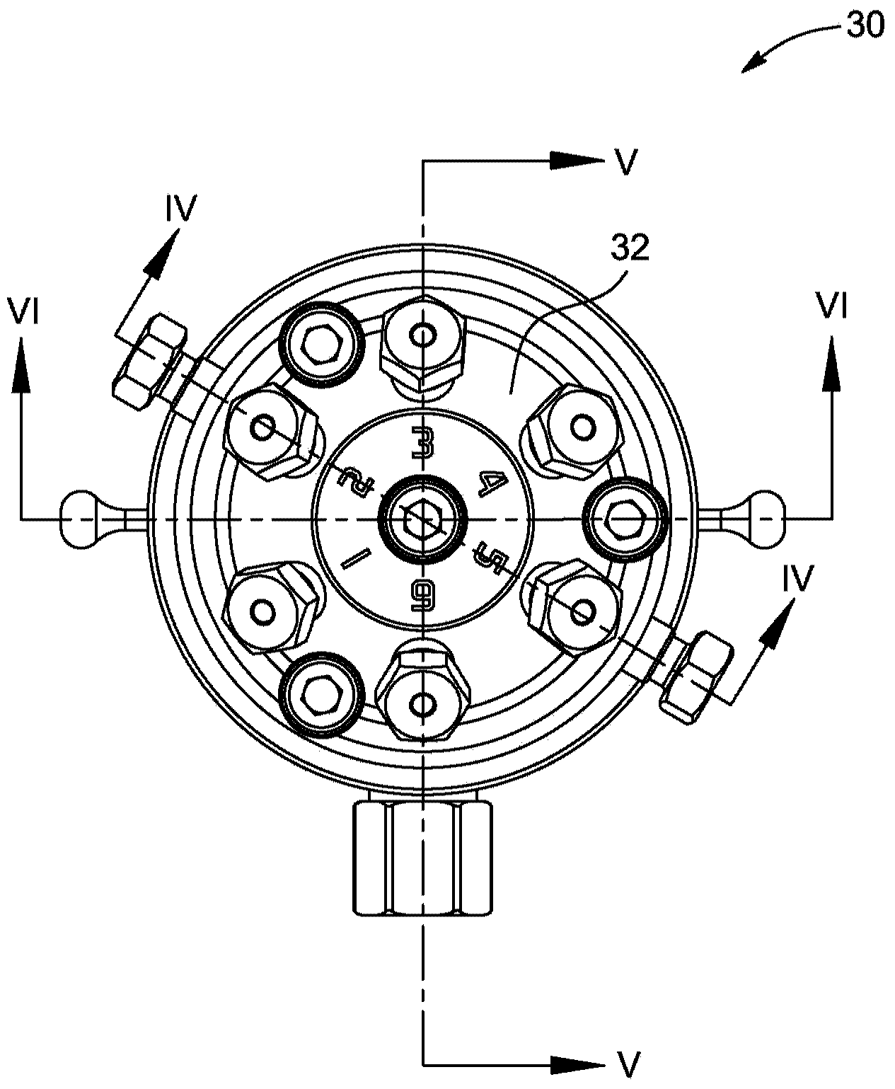 Diaphragm-sealed valve with improved actuator design