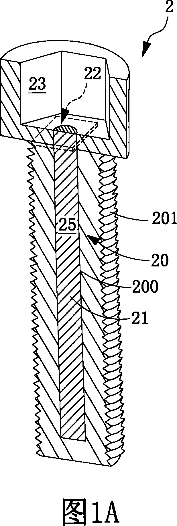 Screw, bolt and detection system thereof