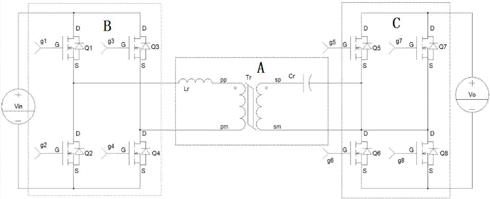 Transformer magnetic bias prevention circuit of bidirectional transducer