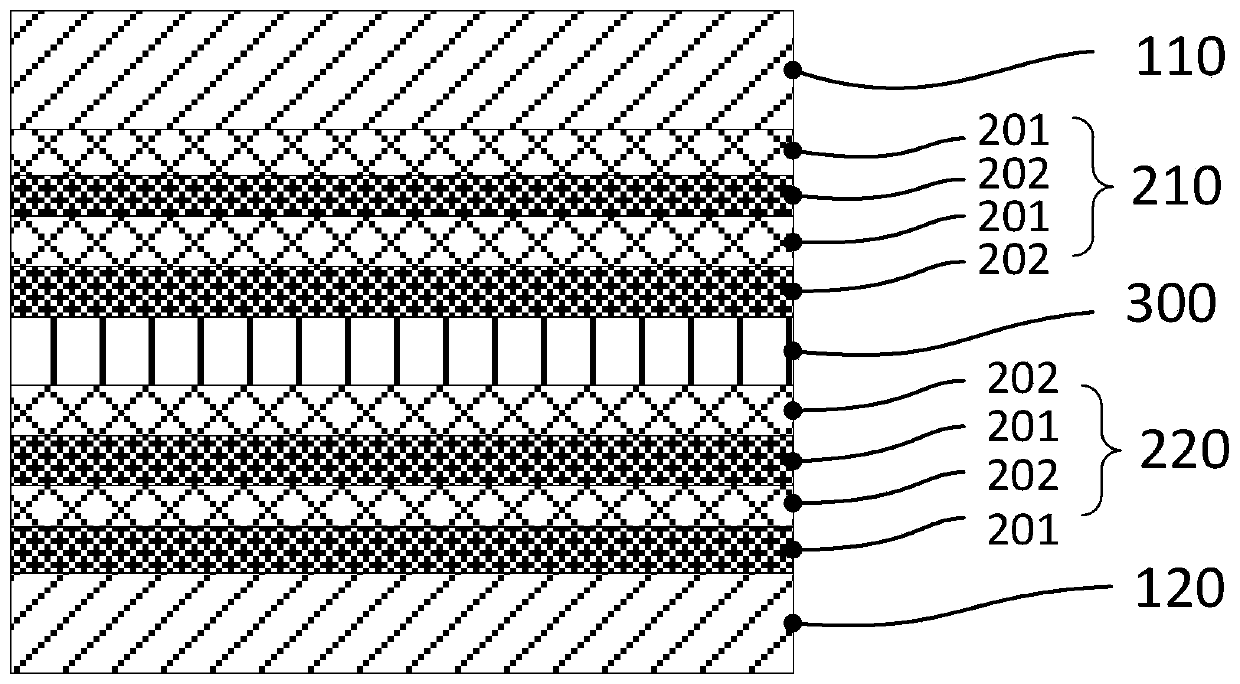 Polyester tangential belt with long service life, and manufacturing method thereof
