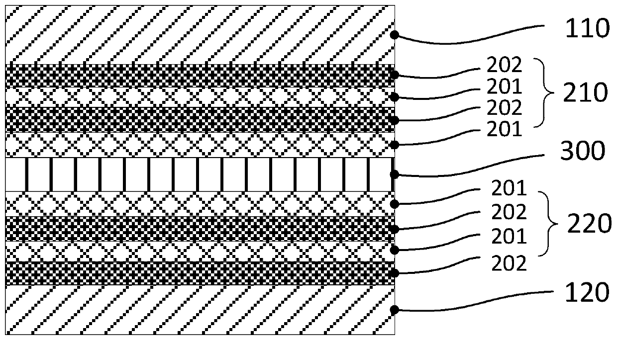 Polyester tangential belt with long service life, and manufacturing method thereof
