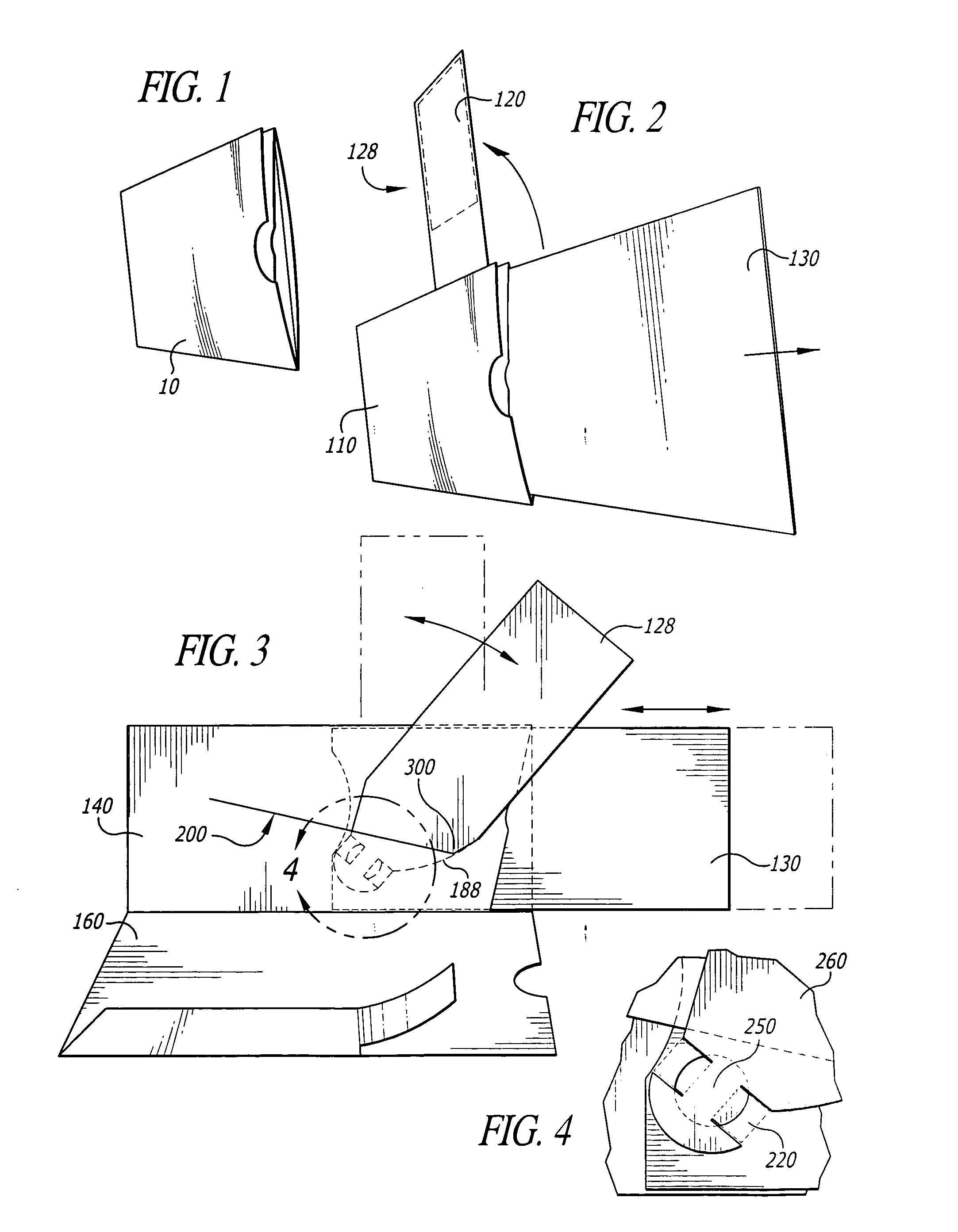 Rotary pop-up envelope