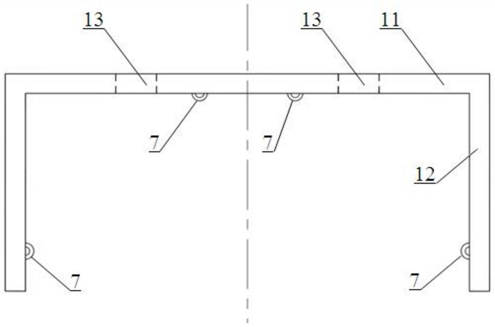 Gravity compensation nonlinear energy trap damping device