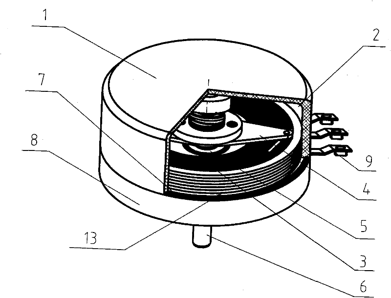 Oil-immersed sensor for locomotive