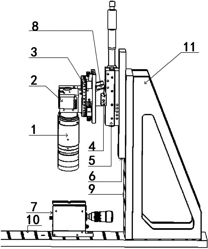 Microscope binocular stereo vision measurement device based on telecentric objectives