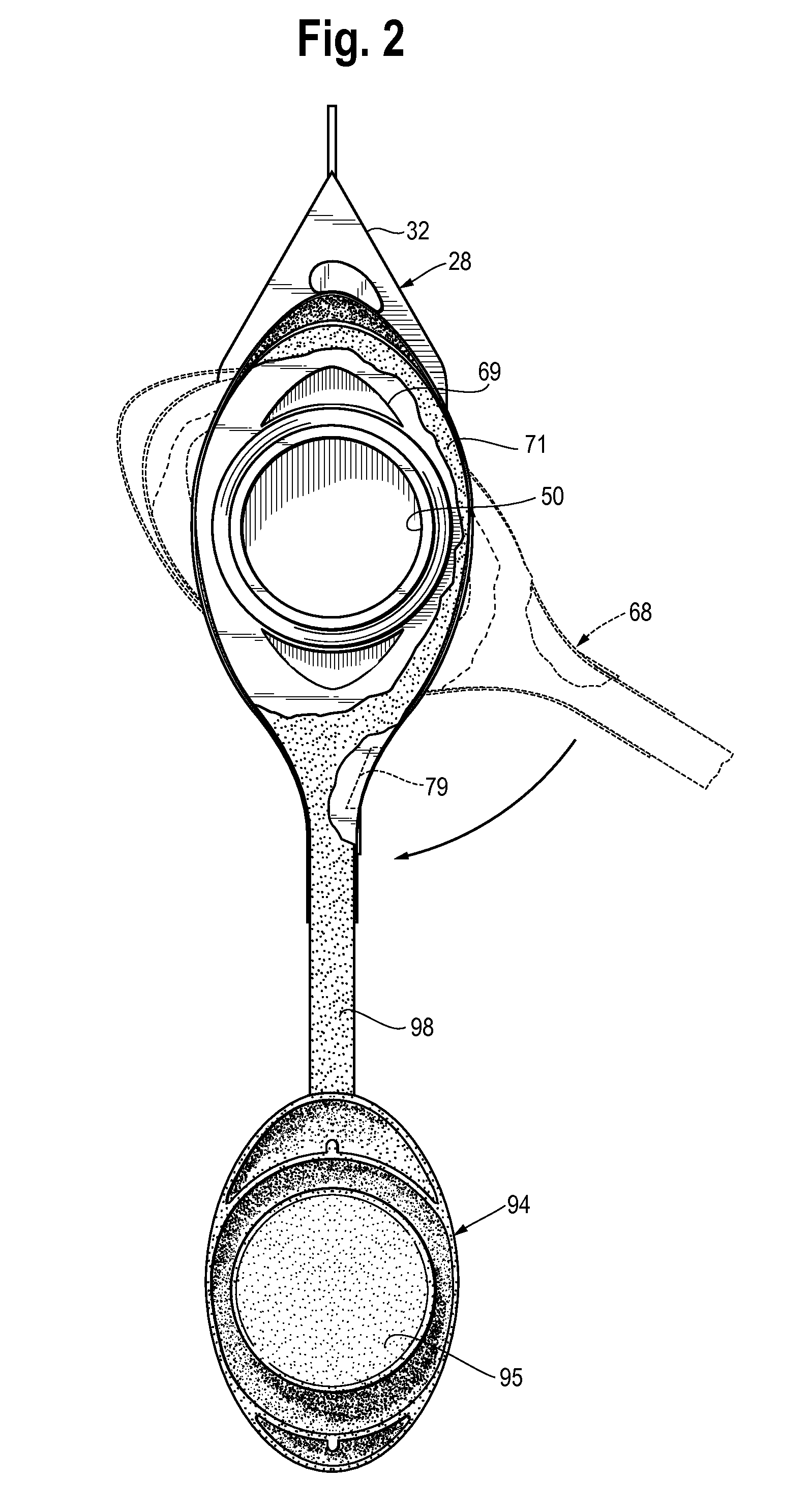 Valve for ostomy pouch
