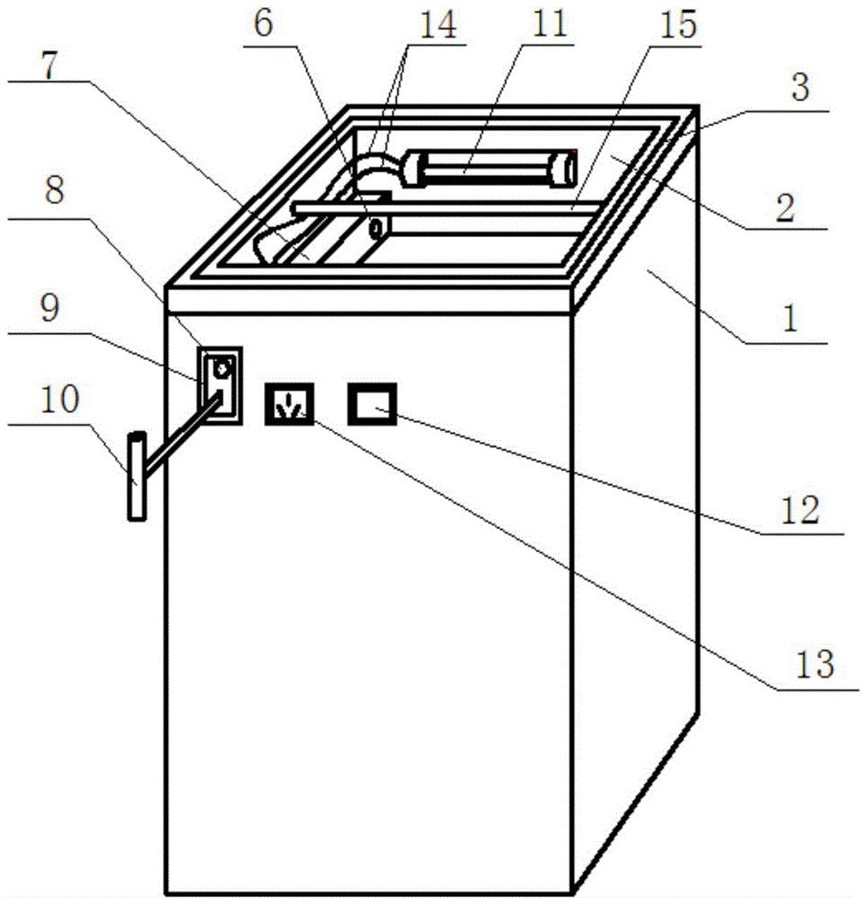 Negative-pressure clothes disinfection machine