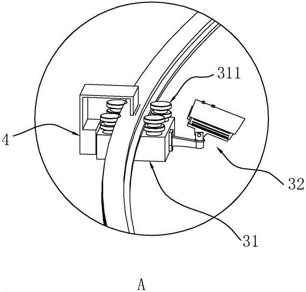 Convention and exhibition hall multi-vision experience engineering system and construction method