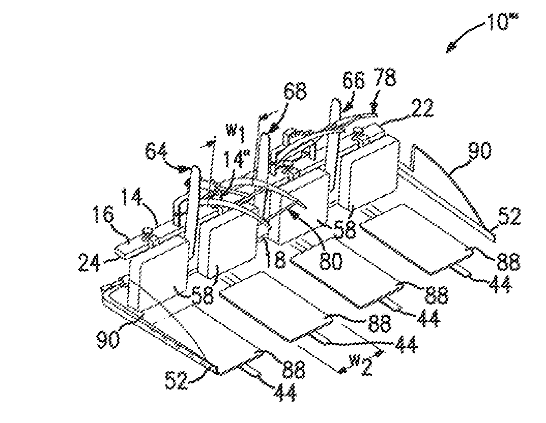 Pickup and alignment mechanism for logs and a method of use