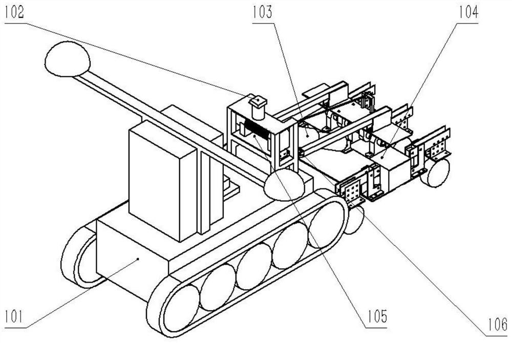 Mountain orchard profiling autonomous obstacle avoidance lawn mower and its control method