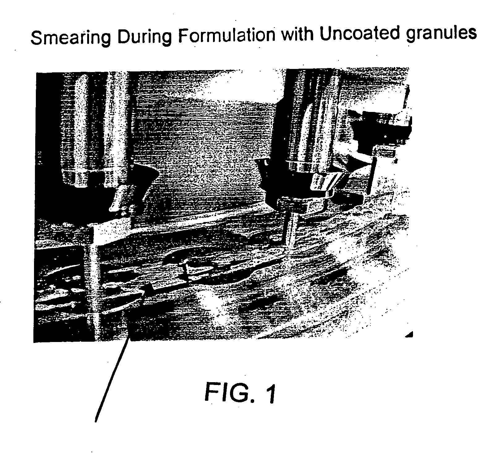 Drug granule coatings that impart smear resistance during mechanical compression