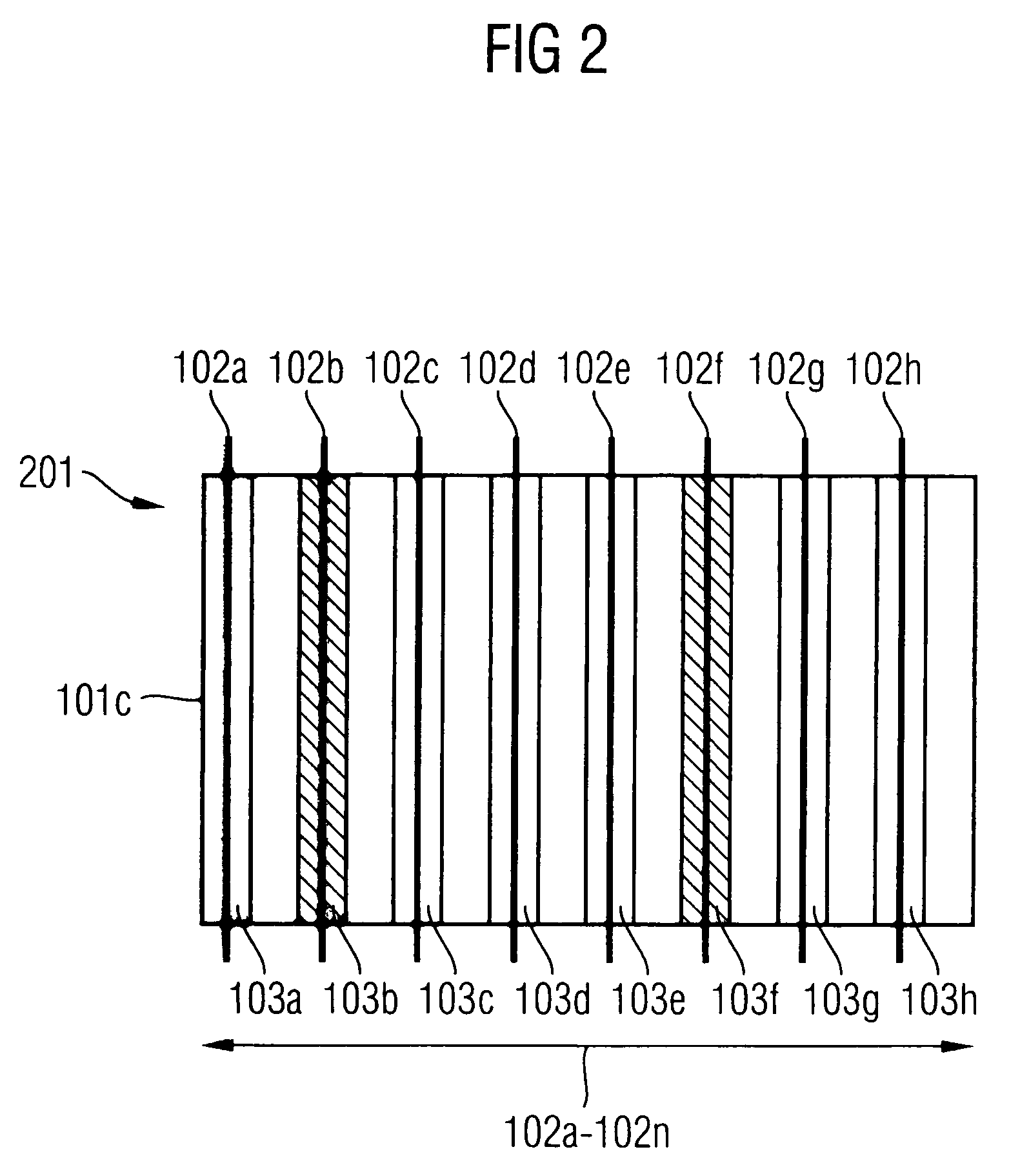 Method for activating a plurality of word lines in a refresh cycle, and electronic memory device