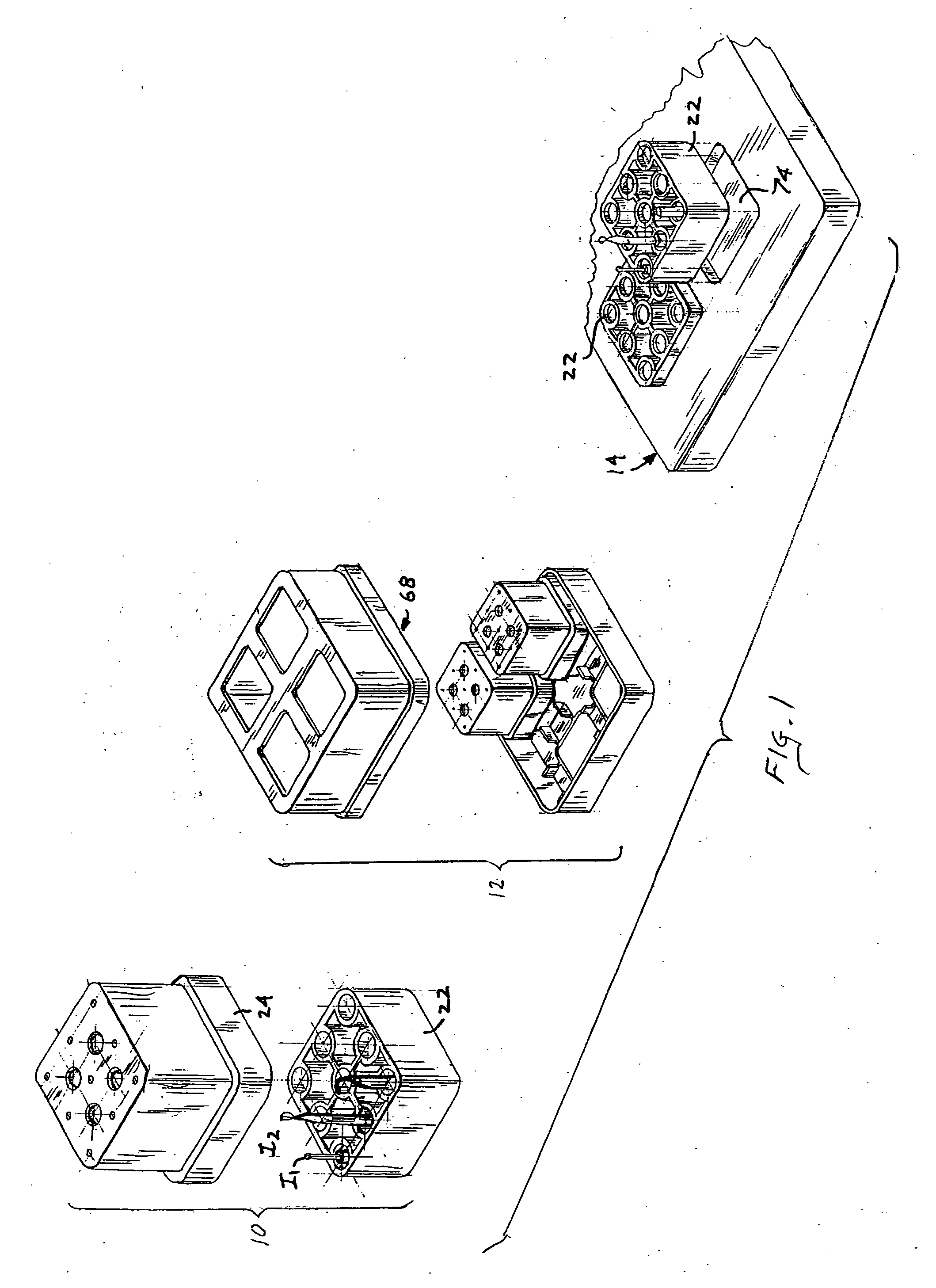 Medial instrument holding and presentation system