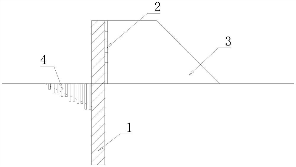 A Design Method for Reinforced Structure of Pile-Slab Wall on Soil Foundation Road Shoulder