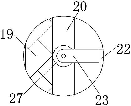 Reinforcing steel bar rust removal device