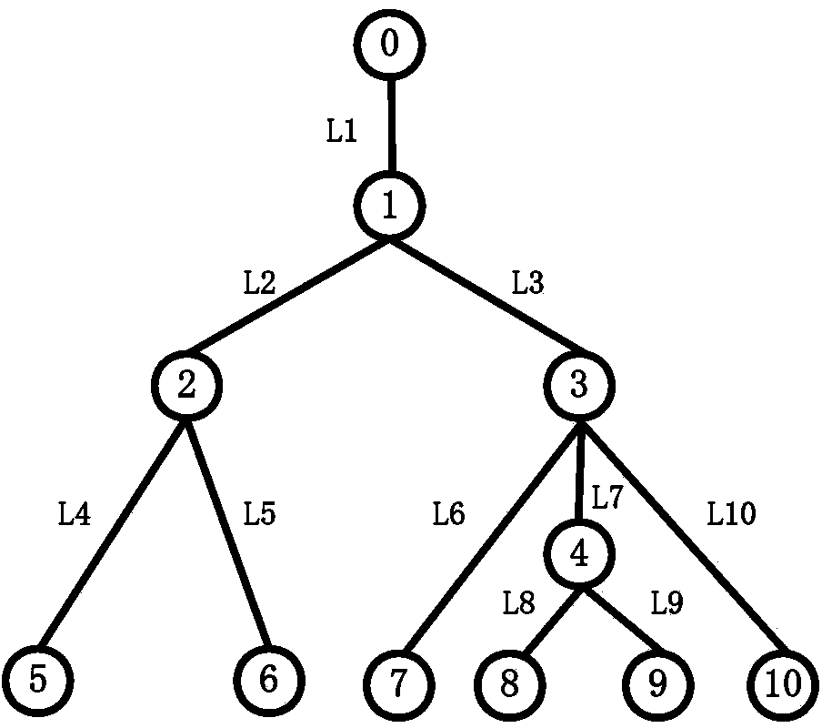 Time varying network link packet loss probability estimation method based on Kalman filter