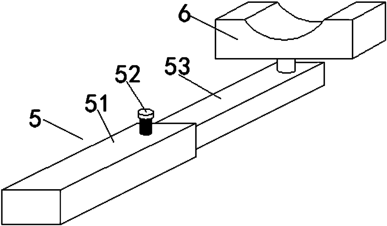 Fixture for vehicle exhaust pipe machining