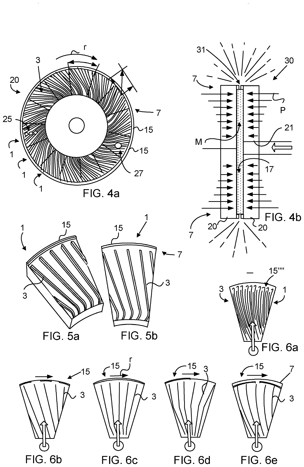 Refiner apparatus and a method for refining cellulosic material