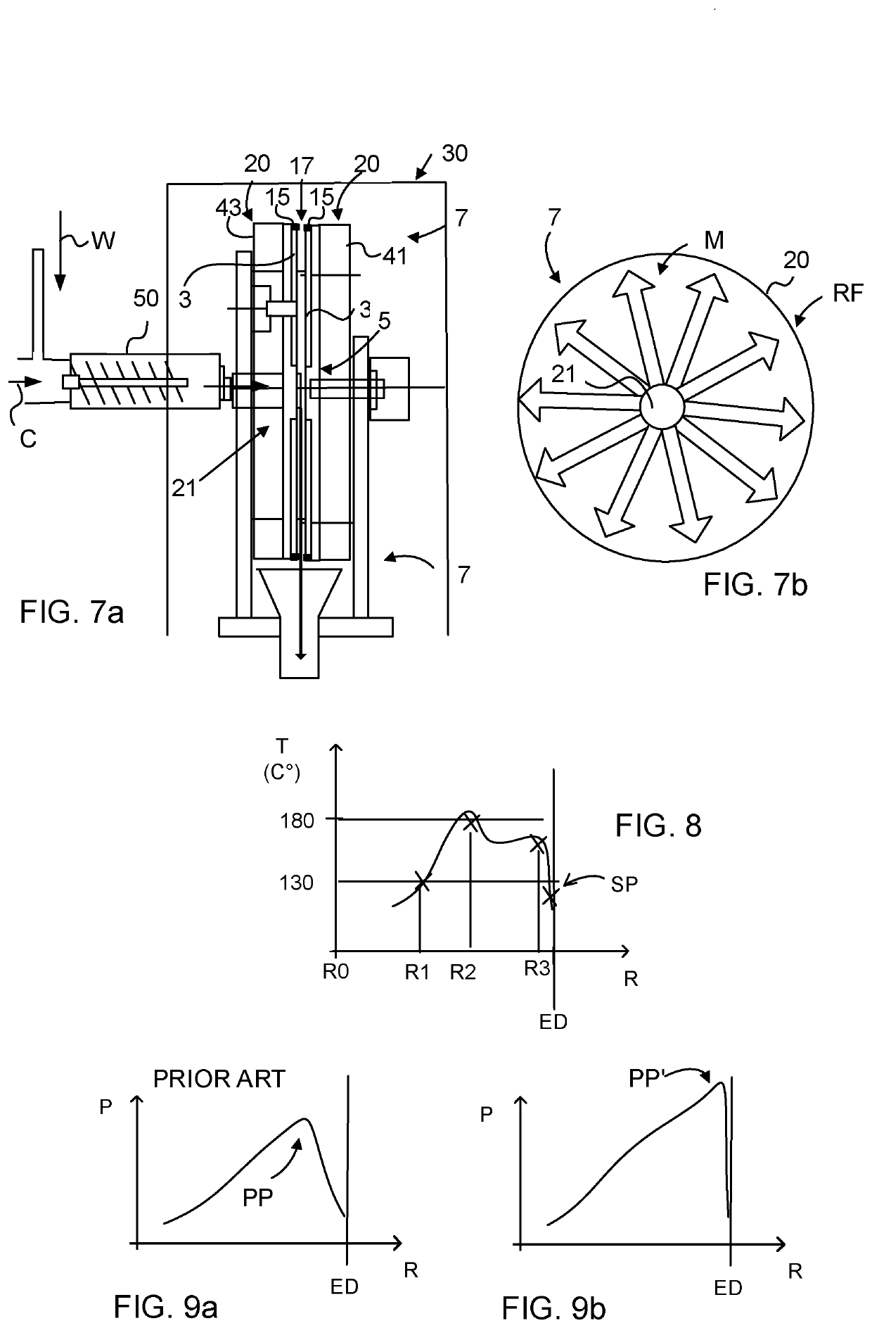 Refiner apparatus and a method for refining cellulosic material