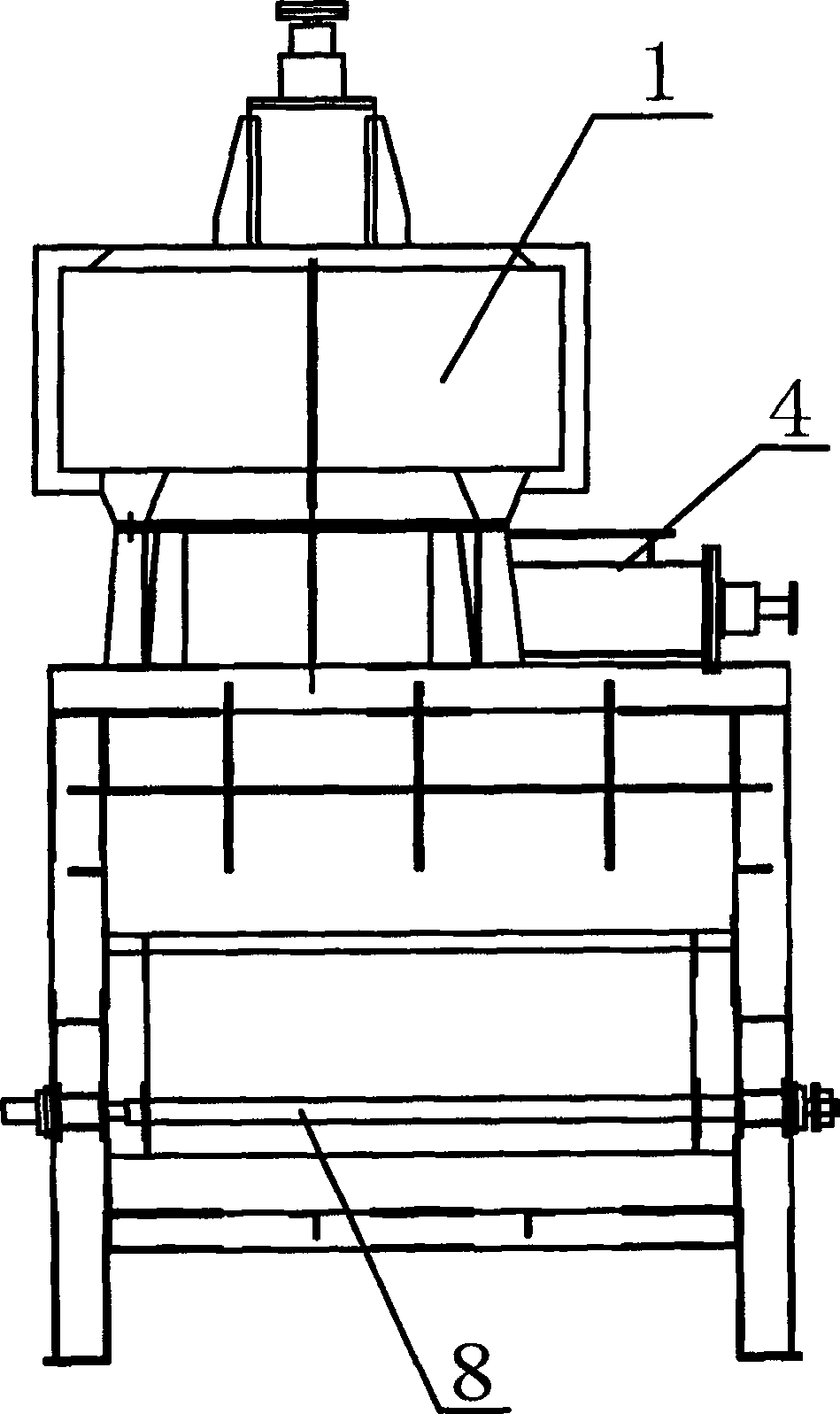 A copper pipe roller bottom type continuous bright annealing furnace