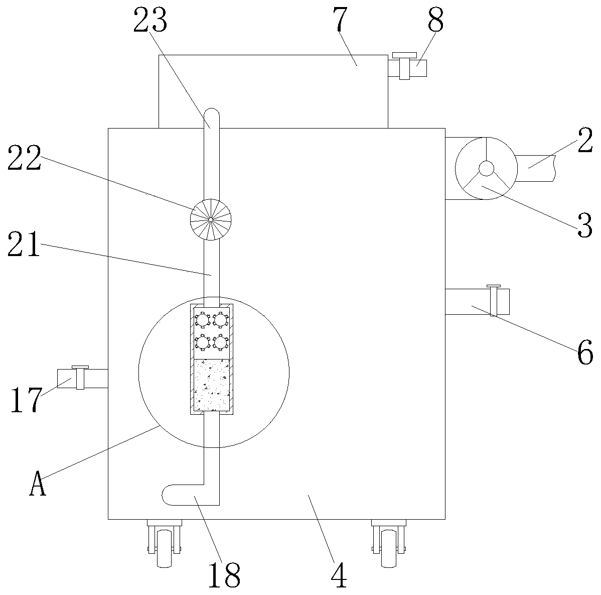 Heat recovery mechanism of automatic pit furnace for production of saggar for lithium battery