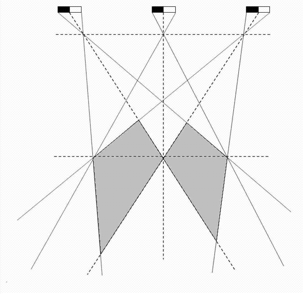 Slit grating and three-dimensional display device thereof