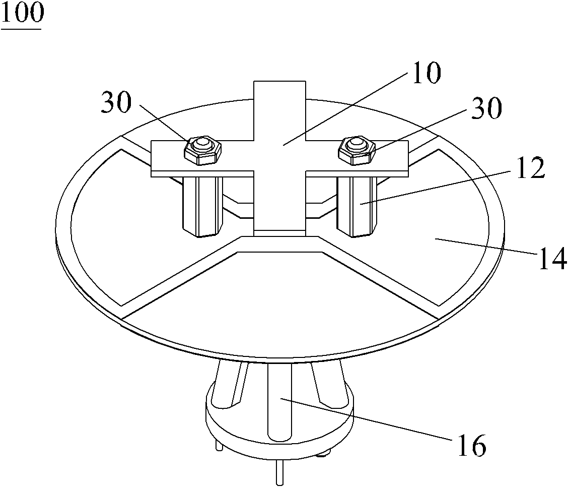 Mobile communication base station antenna and bipolar vibrator thereof