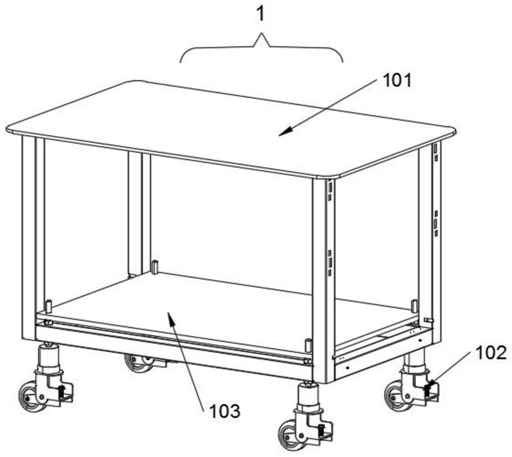 General medical nursing cart with detachable heat preservation cavity