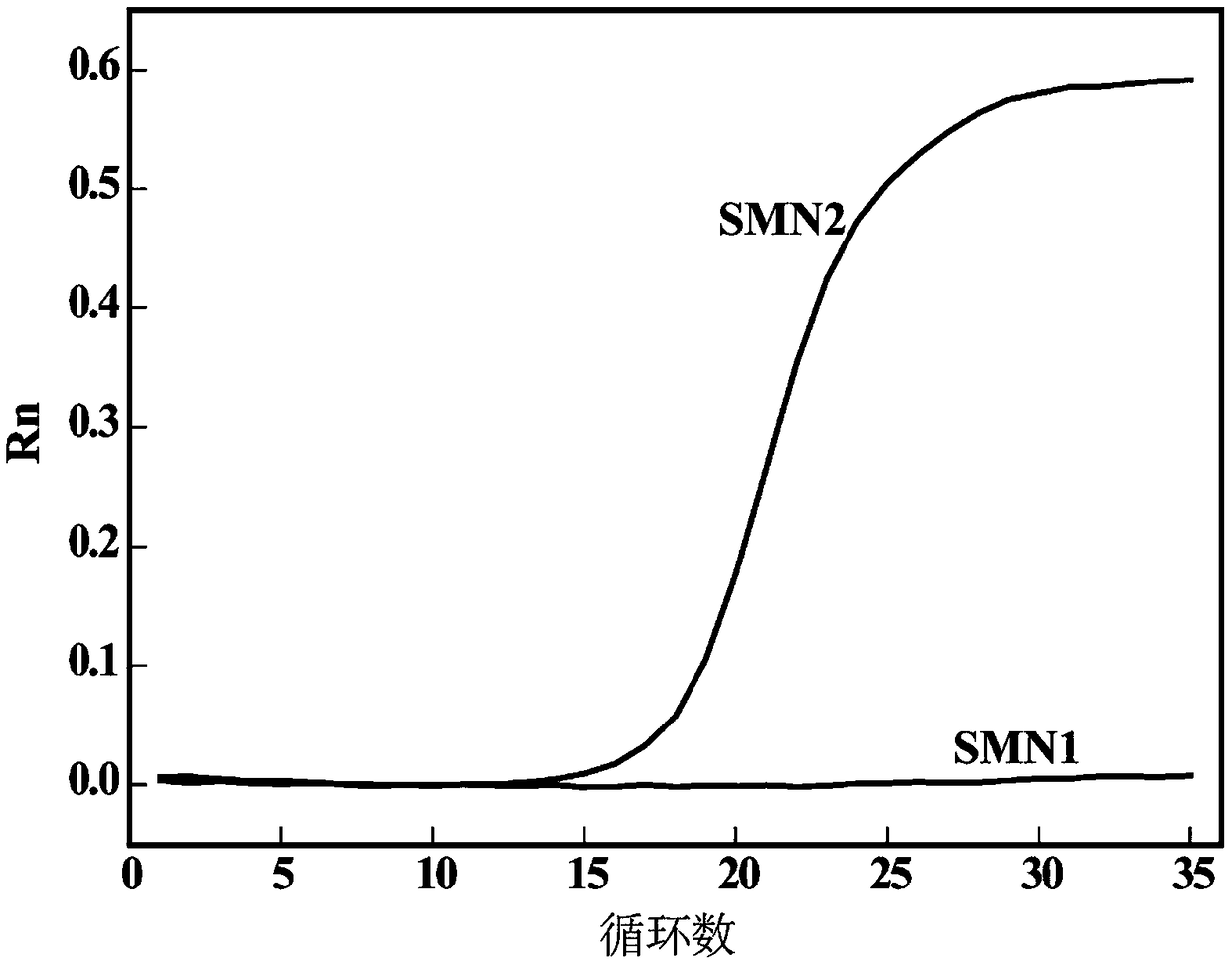 Detection method for number of multiple copies of SMN2 gene
