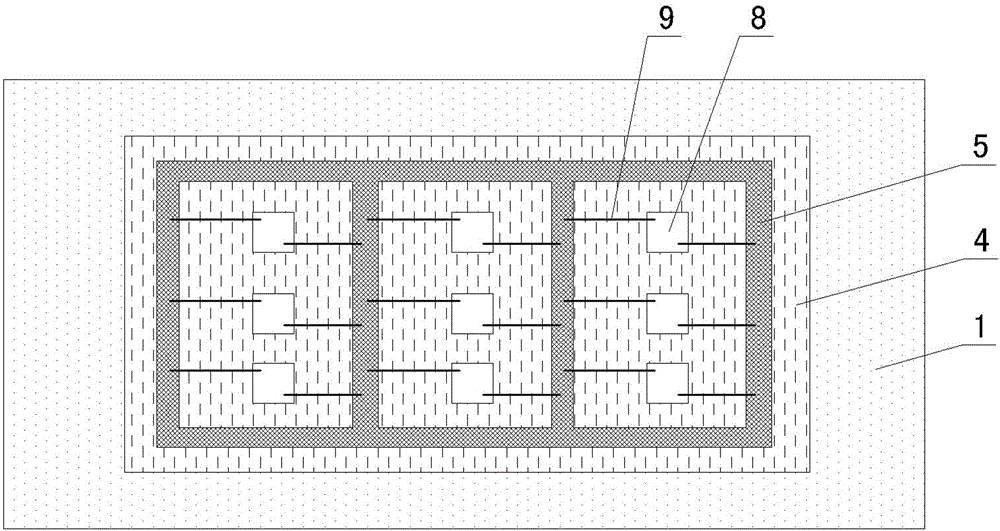 A kind of LED heat dissipation substrate and its manufacturing method