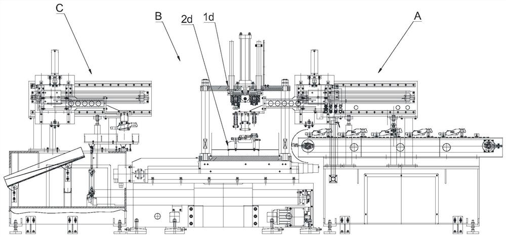 A highly intelligent double-sided milling production line for chain rail links