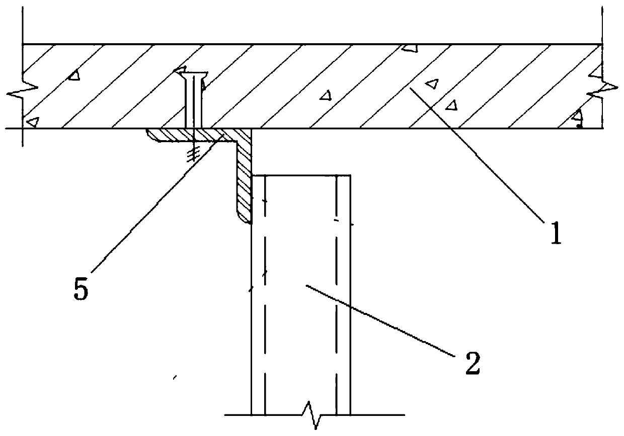 Integrated assembly type medical radiation protection room structure and construction method