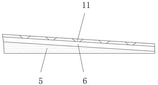 Overturning device and overturning method for fragile slices