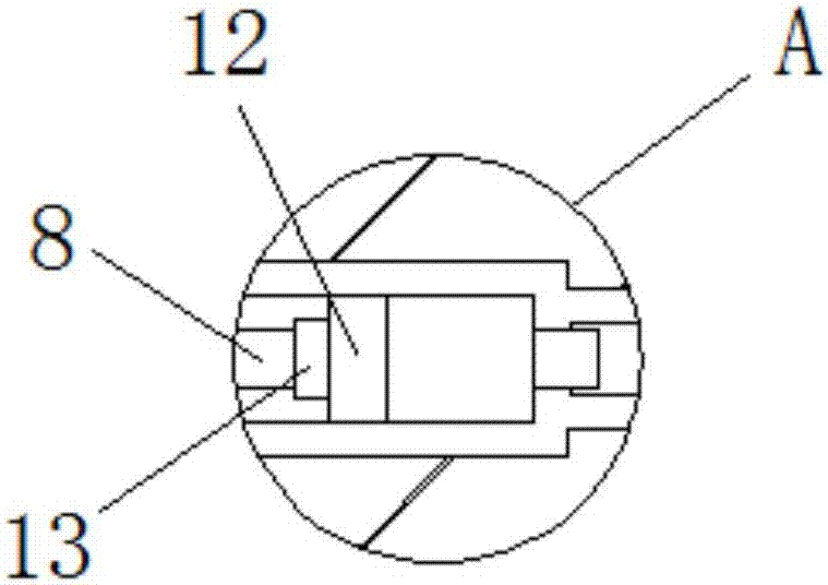 Convenient fixing structure for household chopping board