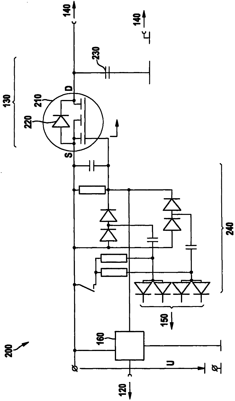 Controlled voltage filter