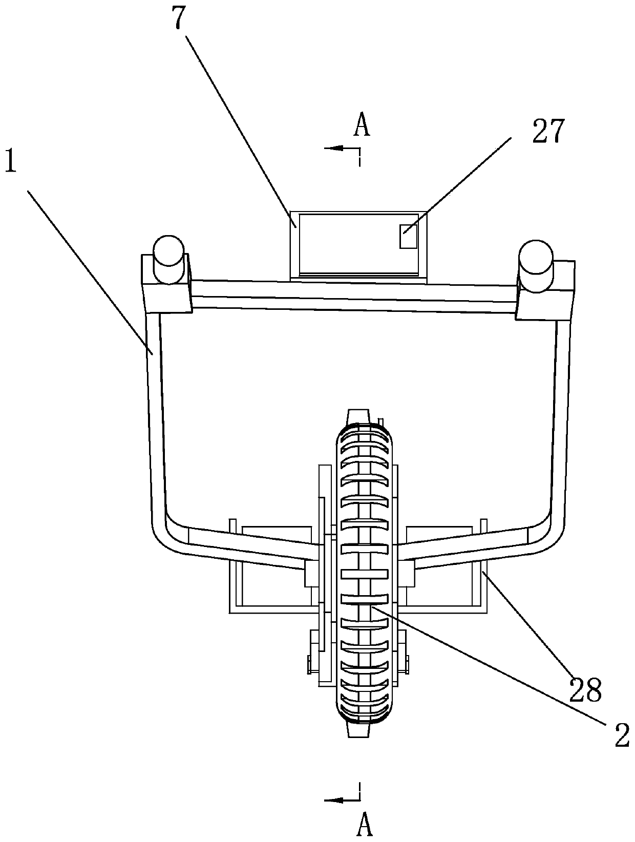 Simple organic fertilizer nutrient detection technical device