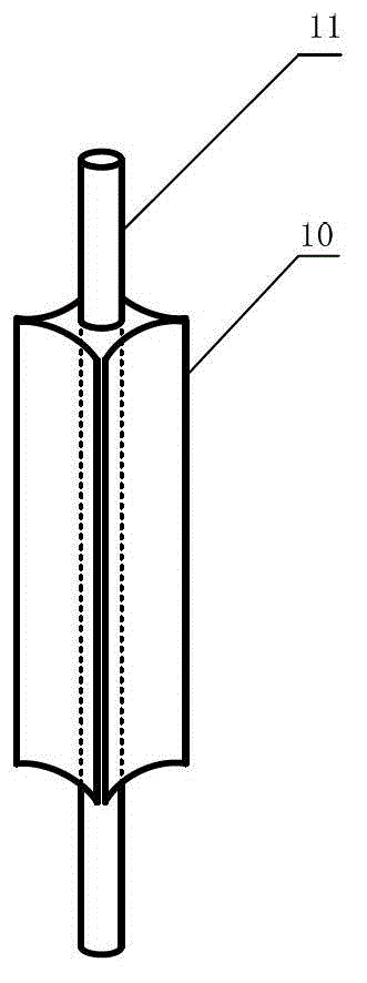 A device for activating flue gas mercury removal agent and its application