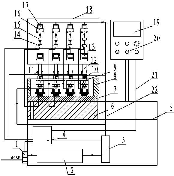 Bearing air tightness tester