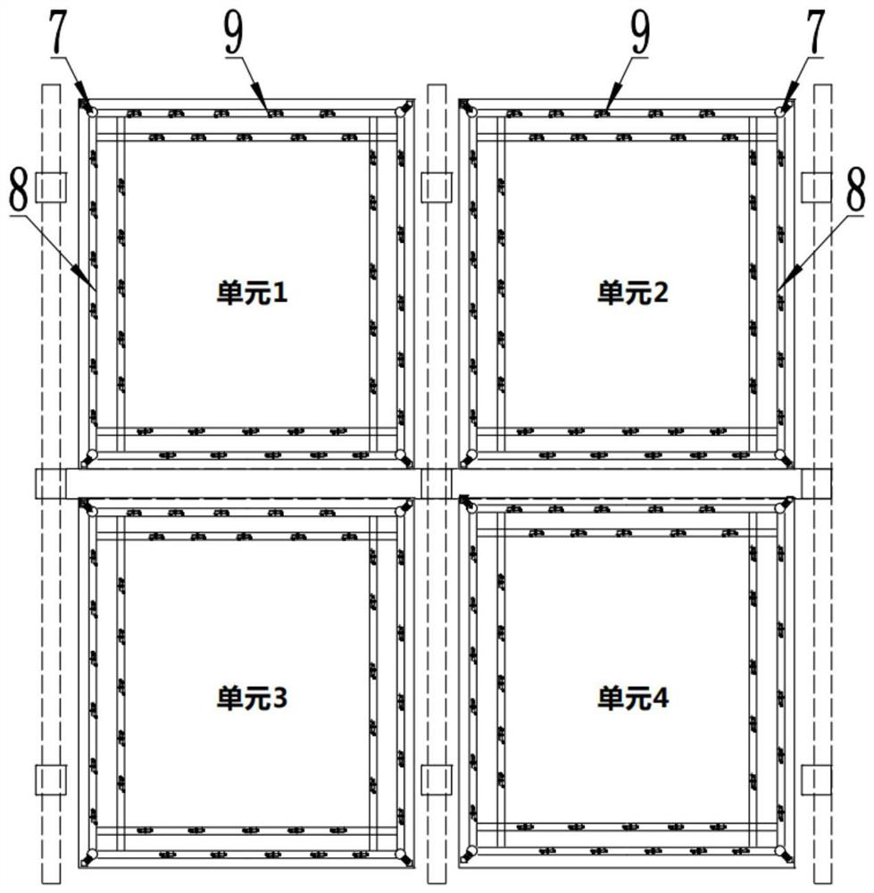 Method and device for transforming mechanical packed tower into jet flow spray energy-saving tower structure