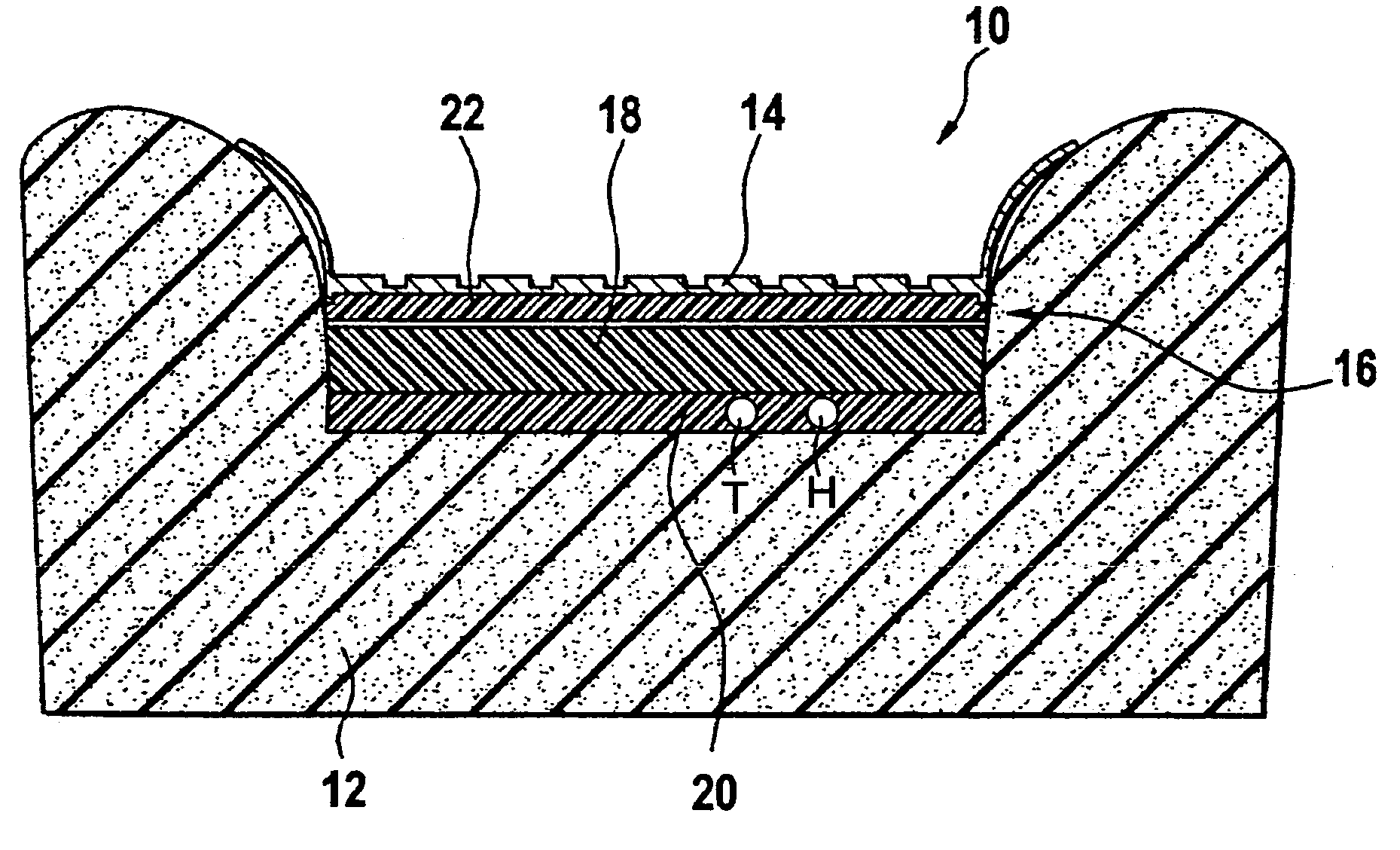 Device for detecting passengers of a vehicle